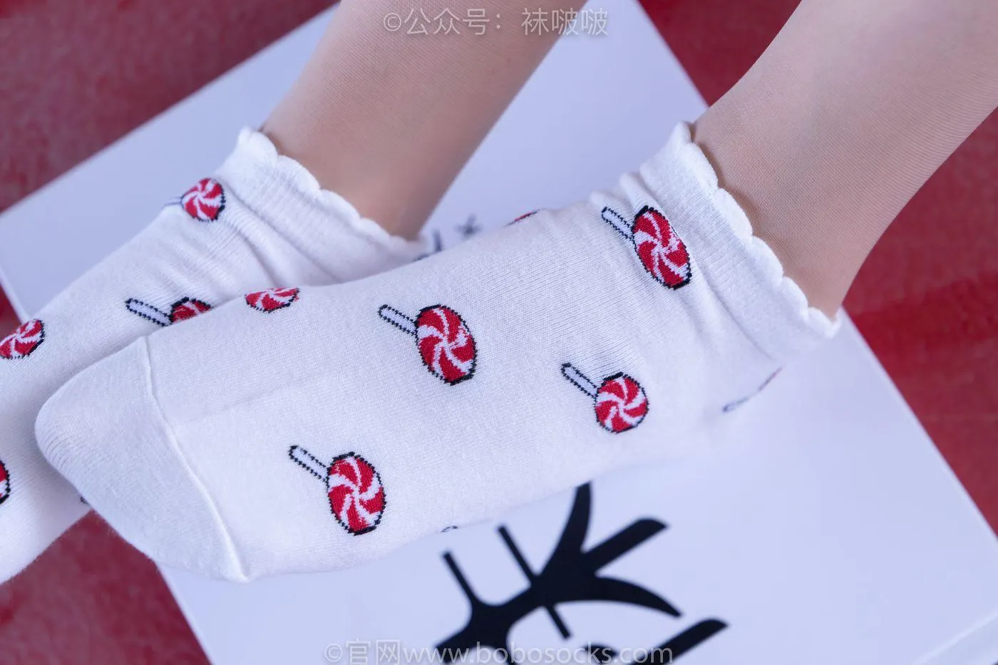 [BoBoSocks袜啵啵]NO.030 稚予- 皮鞋、短白棉袜、肉丝 [141P]插图8